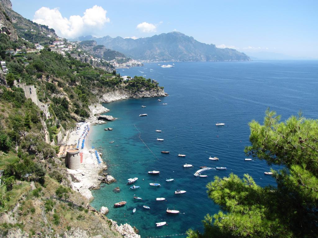 Amalfi 51 Con Vista Mare, Giardino E Terrazze Villa Conca dei Marini Phòng bức ảnh