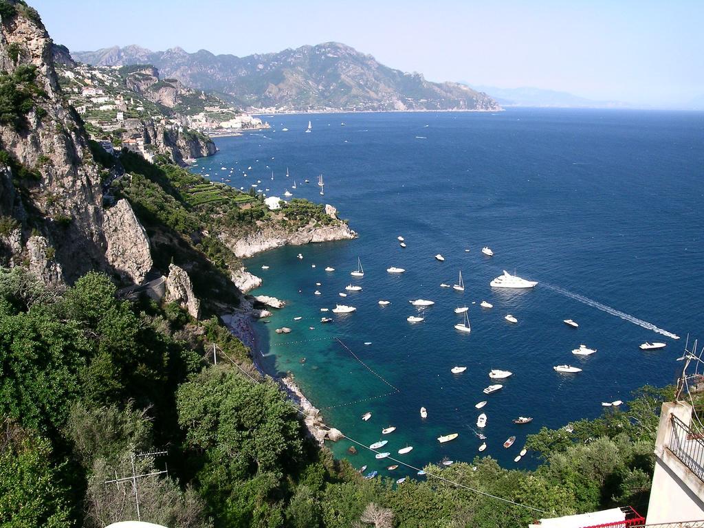 Amalfi 51 Con Vista Mare, Giardino E Terrazze Villa Conca dei Marini Ngoại thất bức ảnh